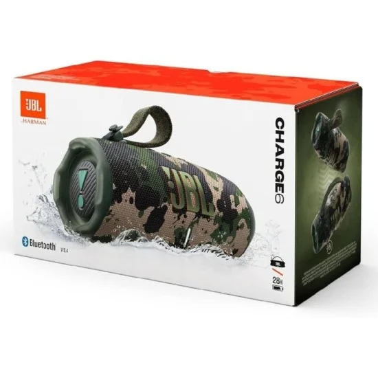 JBL Charge 6 Portable Bluetooth Speaker – SQUAD